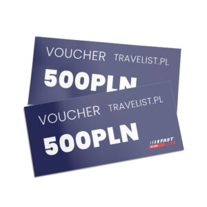 Voucher podróżny Travelist.pl 500 zł